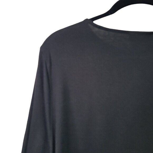 J. Jill Women's Cotton Modal 3/4 Sleev Knot Front Top Size XL - Picture 9 of 12